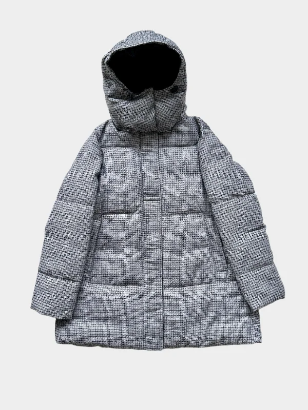 Puffy Checkered JacketCashmere Jackets