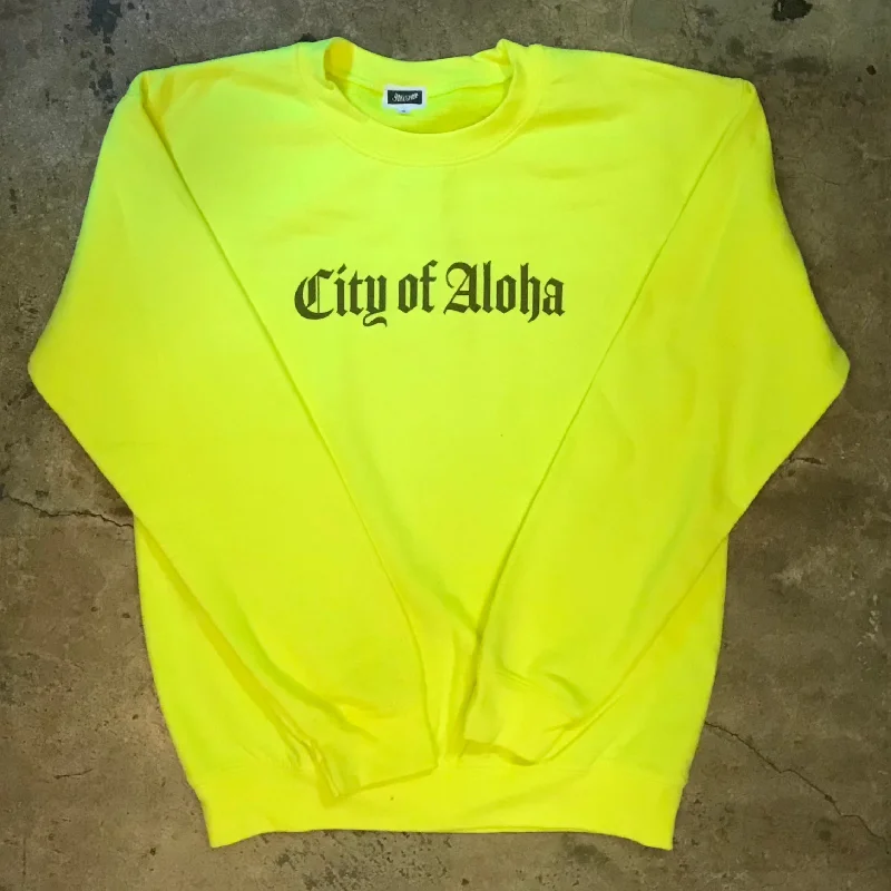 Neon City of AlohaParka Jackets