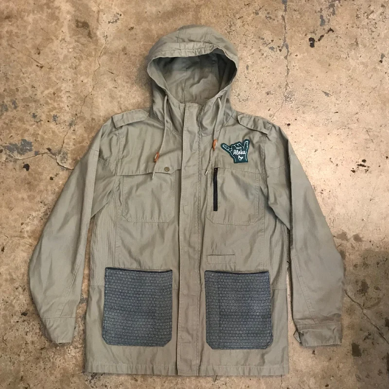 HURLEY MILITARY JACKET X YS KIMONO PATCH / OG BEACH TOWEL  / PUFFY SHAKAZippered Jackets