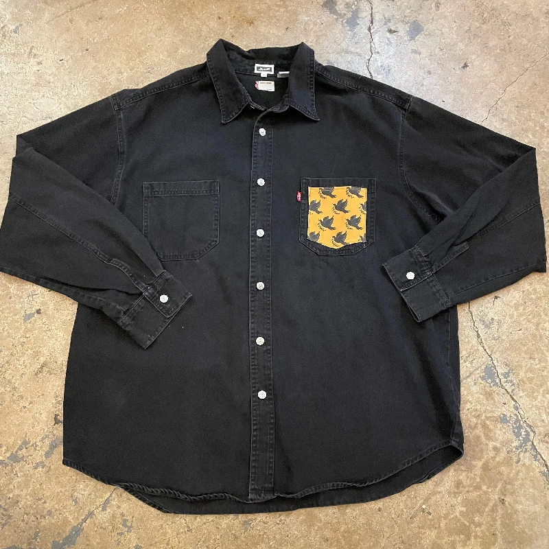 Yokishop - Dove Pocket Shirt JacketHemp Jackets