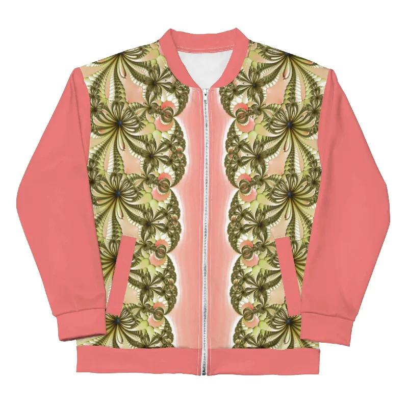 "Wild Lily" Collection - All Over Print Unisex Bomber JacketBomber Jackets