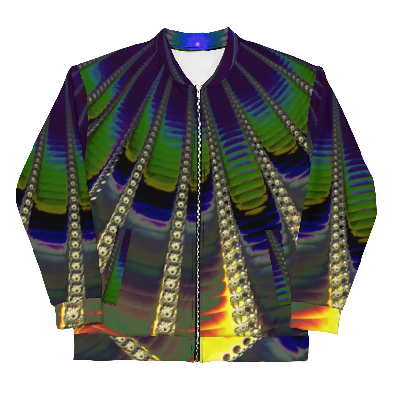 "Heat Wave" Collection - Unisex Bomber JacketWork Jackets