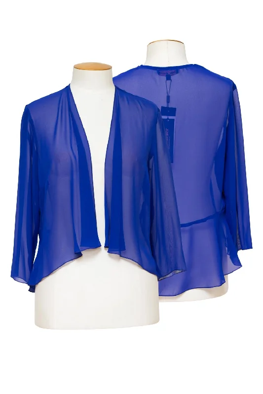 Layla Jones / Jesse Harper LJ0212/JH0244 - Calvin Klein Chiffon Jacket with peplumSheer Jackets