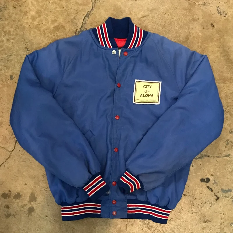 "City of Aloha" Vintage Baseball JacketField Jackets