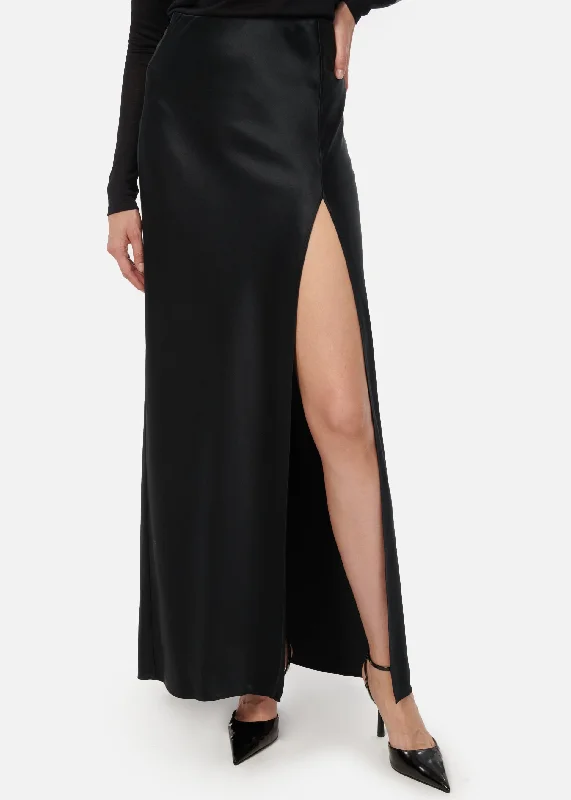 Slit Skirt BlackOpaque Skirt