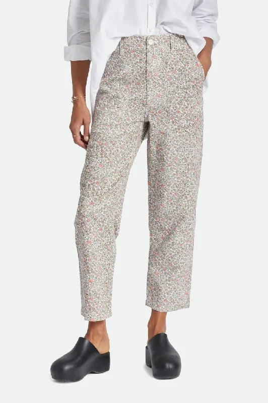 Snow PantsVancouver Pant - White Floral