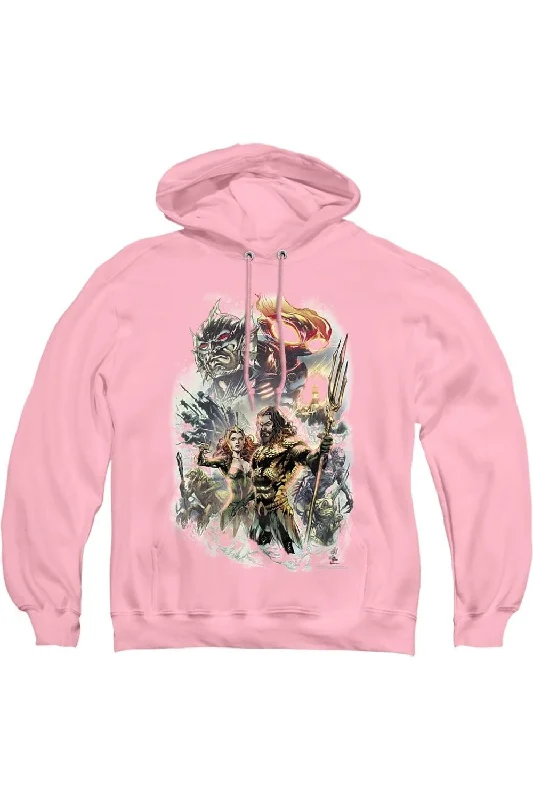 Sleep HoodiesAquaman Movie King Of Atlantis Adult Pull Over Hoodie / Hooded Sweatshirt