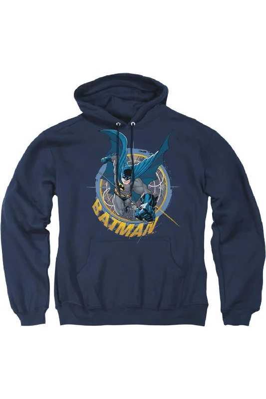 Athletic HoodiesBatman In The Crosshairs Adult Pull Over Hoodie / Hooded Sweatshirt