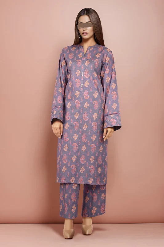 Unstitched Printed Lawn 2 Piece (Shirt/Trouser)