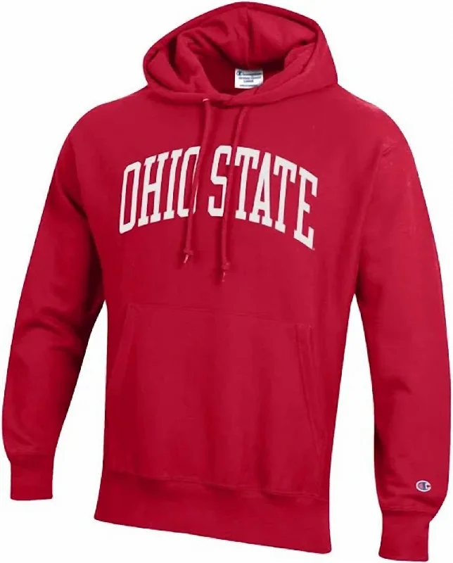 Ruffled SweatshirtsReverse Weave Hoodie Ohio State In Red