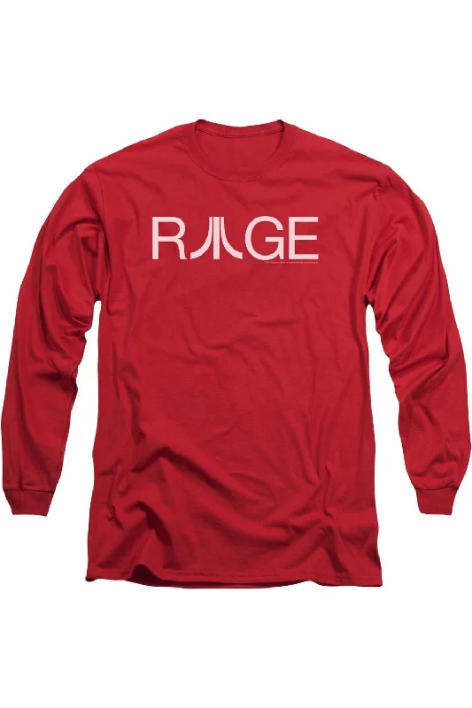 Atari Rage Long Sleeve Adult Tee / T-Shirt