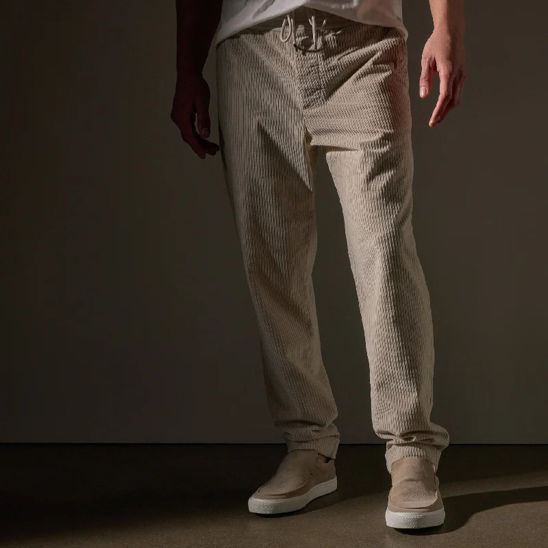 Straight-legCorduroy Pant - Faint Pigment