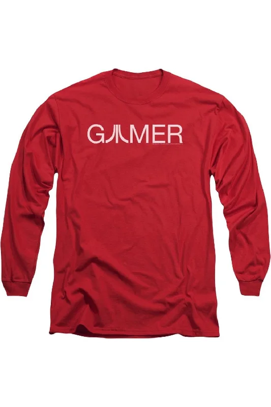 Atari Gamer Long Sleeve Adult Tee / T-Shirt