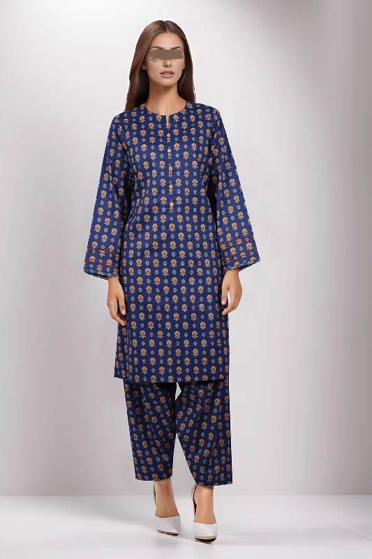 Unstitched Printed Lawn 2 Piece (Shirt/Trouser)