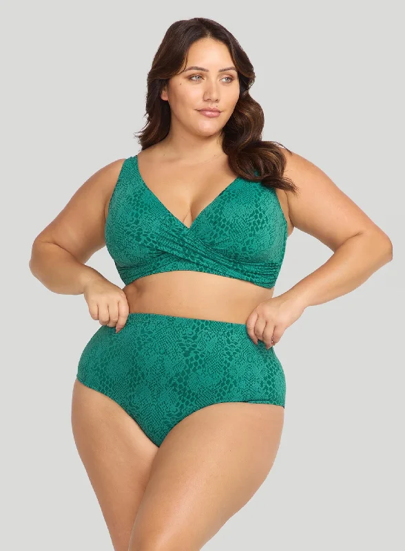 Military PantsArtesands: Ekhis Renoir High Waisted Swim Pant Green