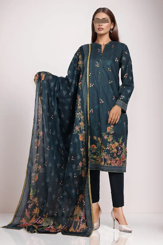 Printed Lawn Stitched 2 Piece (Shirt/Trouser)