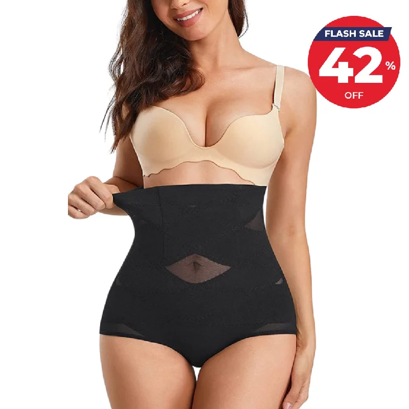 Patched PantsWomen Butt Lifter Panty - High Waist Double Tummy Control