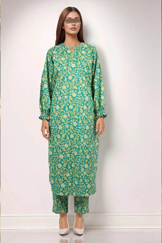 Unstitched Printed Lawn 2 Piece (Shirt/Trouser)