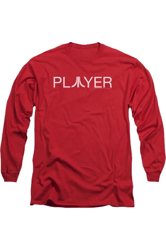 Atari Player Long Sleeve Adult Tee / T-Shirt