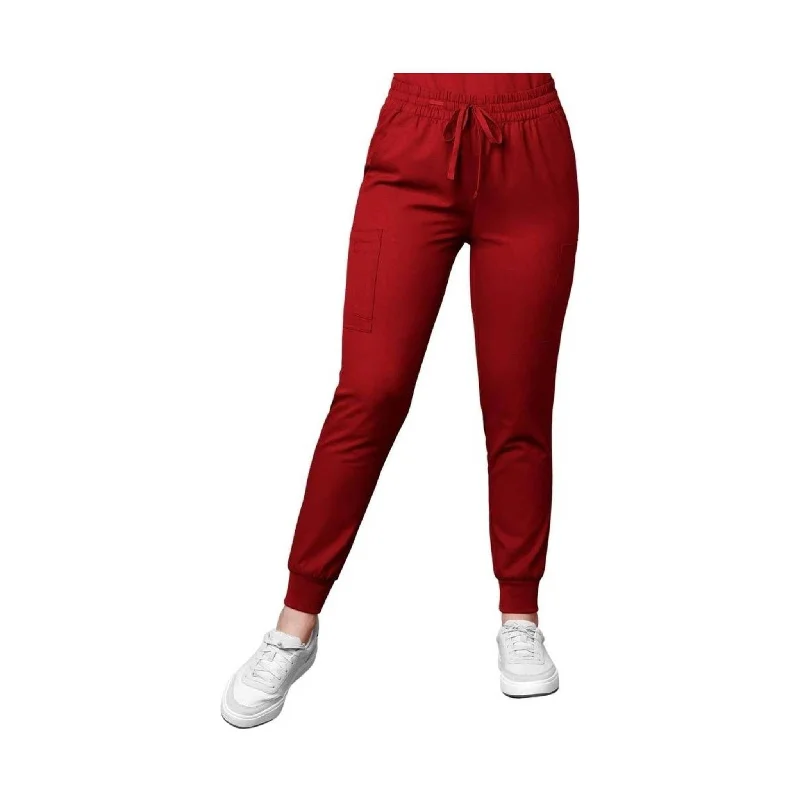 Cut-offsWonderWink Women's Jogger Scrub Pant - Burgundy - ONLINE STORE CREDIT/EXCHANGE ONLY