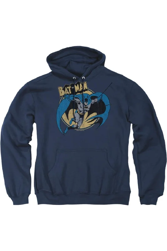 Sherpa-Lined HoodiesBatman Through The Night Adult Pull Over Hoodie / Hooded Sweatshirt