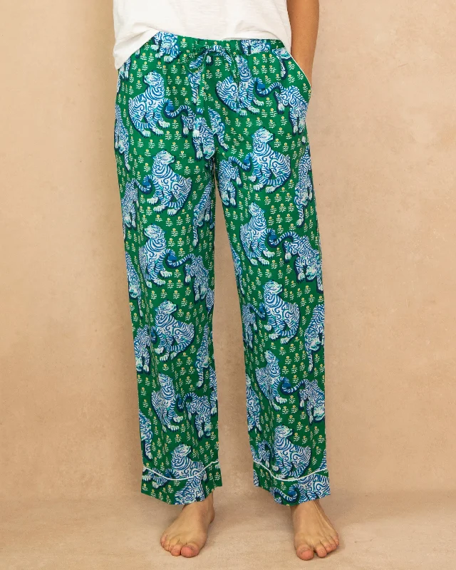 Track PantsTiger Queen - PJ Pants - Jade