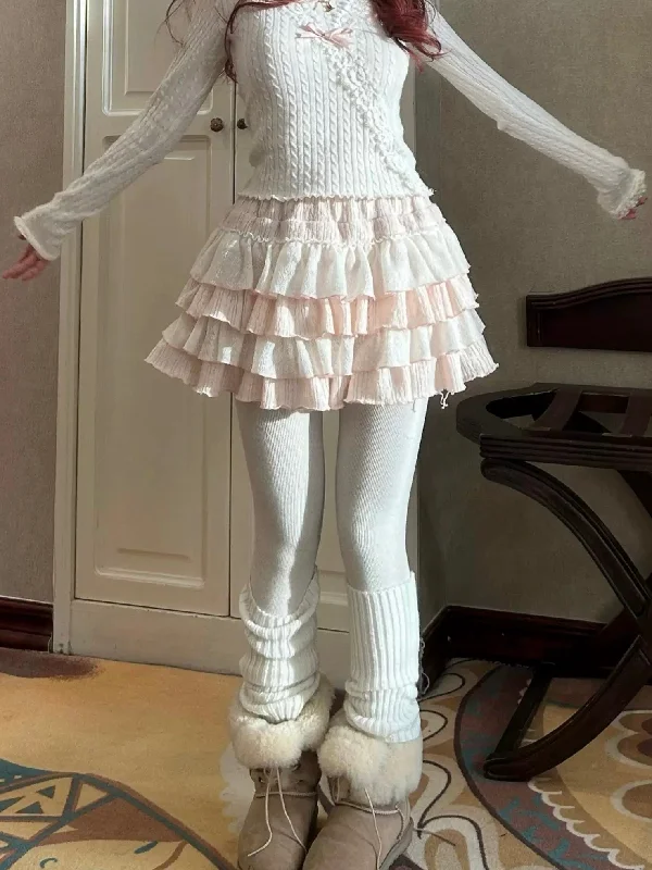 [Rose Island] Winter Fairy Mini SkirtTennis Skirt