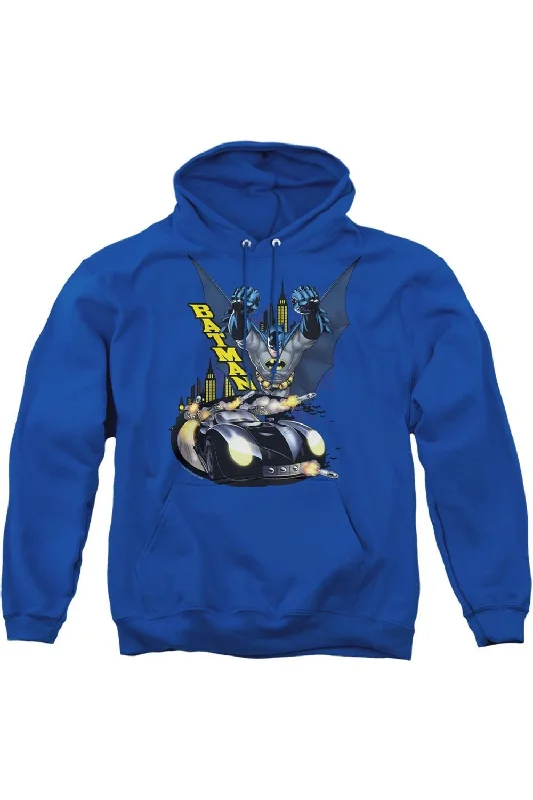 Urban HoodiesBatman By Air & By Land Adult Pull Over Hoodie / Hooded Sweatshirt