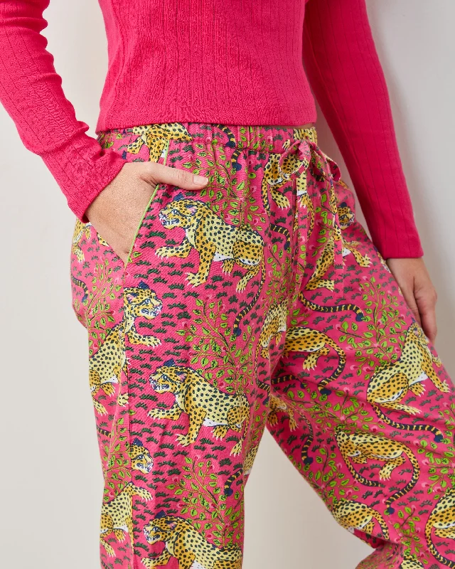 Insulated PantsBagheera - Tall Lightweight Flannel PJ Pant - Hot Pink