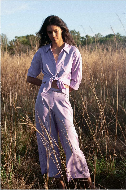 Riding PantsEssentials Lilac Madison Culottes Pant