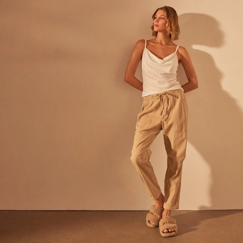 Corduroy PantsMicro Twill Casual Pant - Sand Pigment