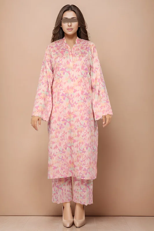 Unstitched Printed Lawn 2 Piece (Shirt/Trouser)