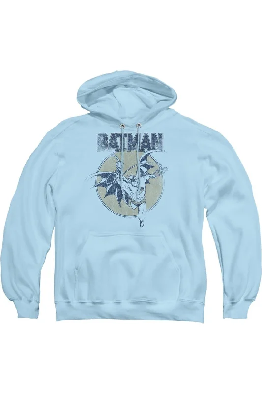 Band Merch SweatshirtsBatman Swinging Bat Adult Pull Over Hoodie / Hooded Sweatshirt