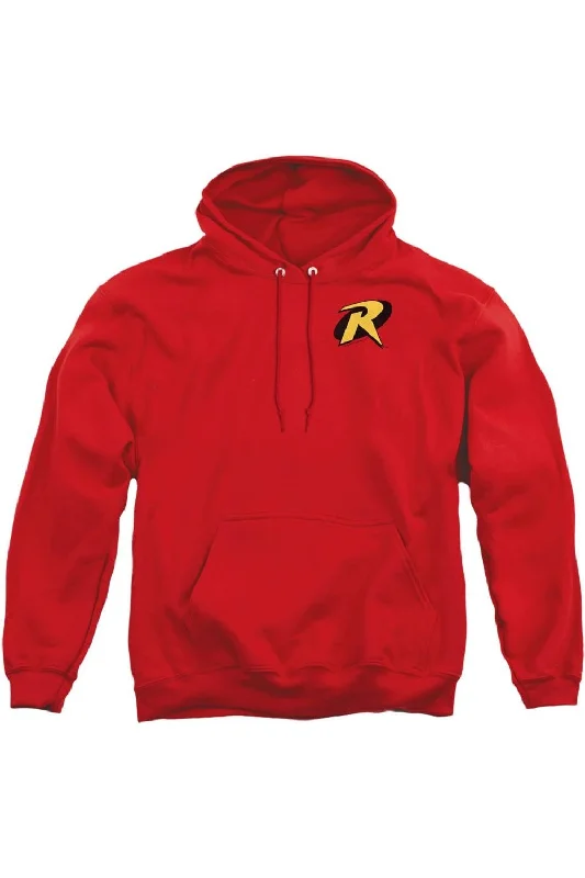 Performance HoodiesBatman Robin Logo Adult Pull Over Hoodie / Hooded Sweatshirt