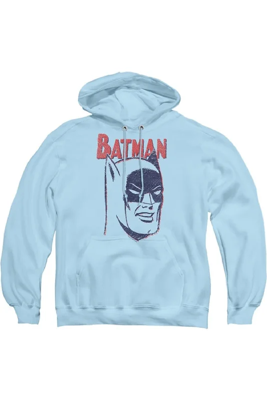 Windbreaker SweatshirtsBatman Crayon Man Adult Pull Over Hoodie / Hooded Sweatshirt