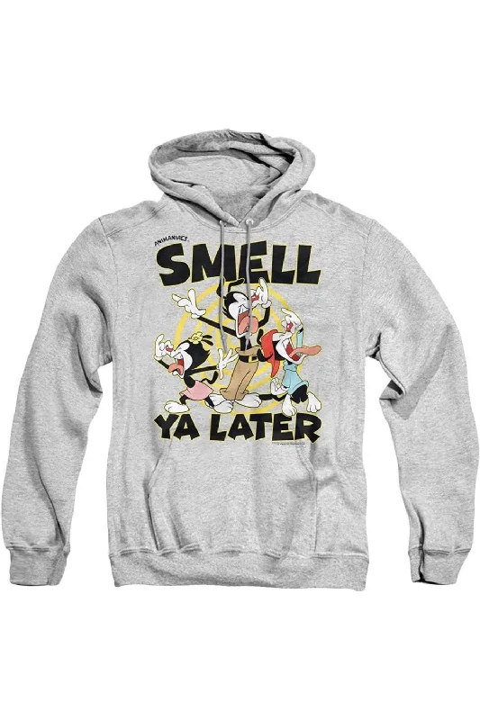 Cropped SweatshirtsAnimaniacs Smell Ya Later Adult Pull Over Hoodie / Hooded Sweatshirt