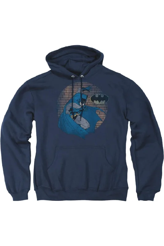 Lace-Up HoodiesBatman In The Spotlight Adult Pull Over Hoodie / Hooded Sweatshirt