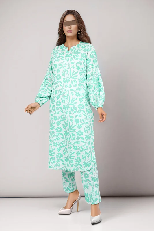 Unstitched Printed Lawn 2 Piece (Shirt/Trouser)