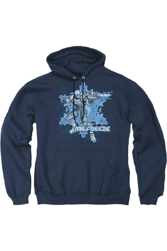 Reversible HoodiesBatman Mr Freeze Adult Pull Over Hoodie / Hooded Sweatshirt