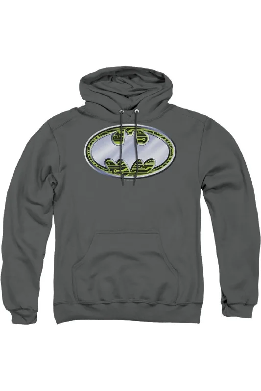 Compression SweatshirtsBatman Circuits Logo Adult Pull Over Hoodie / Hooded Sweatshirt