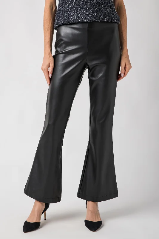 CargosOlivaceous Flare Faux Leather Pants