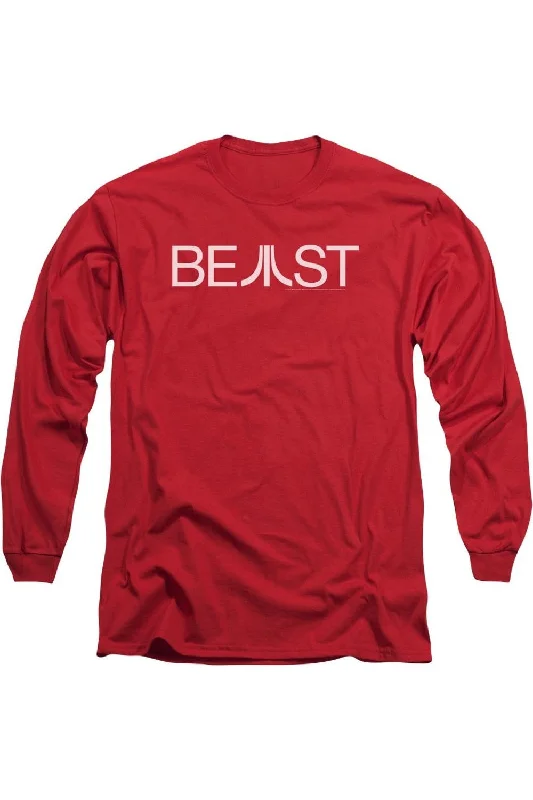 Atari Beast Long Sleeve Adult Tee / T-Shirt