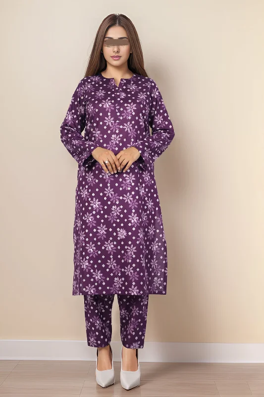 Unstitched Printed Lawn 2 Piece (Shirt/Trouser)