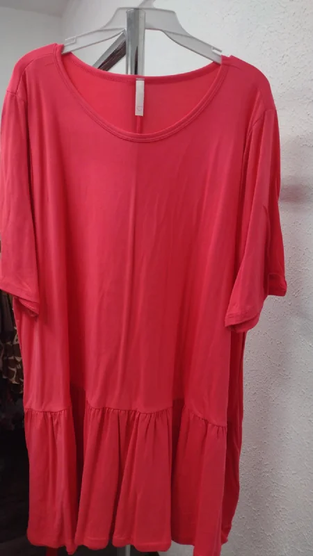 Bamboo ShirtsAll Coraly Bright Pink Shirt Top Tunic