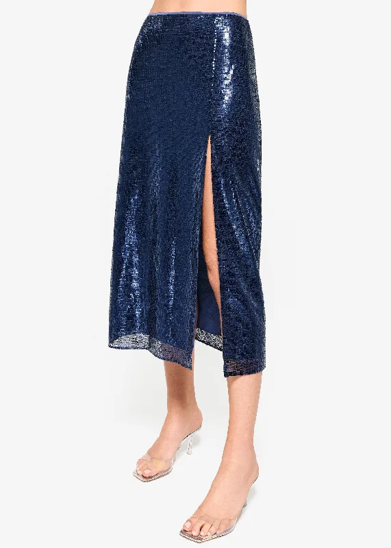 Artemis Sequin Skirt Dark MirageVelvet Skirt