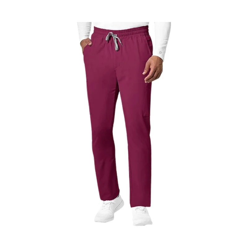 Bermuda ShortsWonderWink Men's Slim Cargo Scrubs Pants - Wine - ONLINE STORE CREDIT/EXCHANGE ONLY