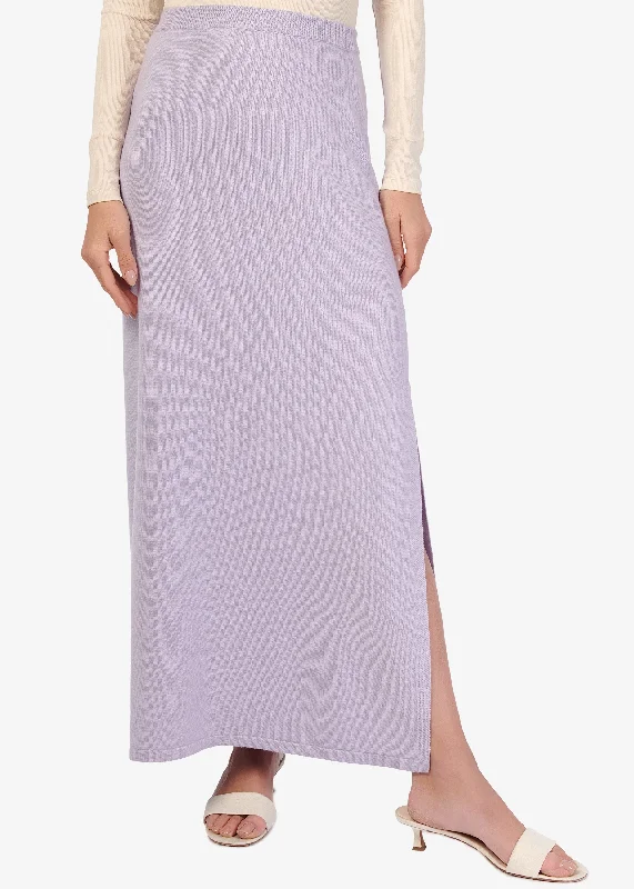 Jovina Knit Skirt MoonflowerRuffled Skirt