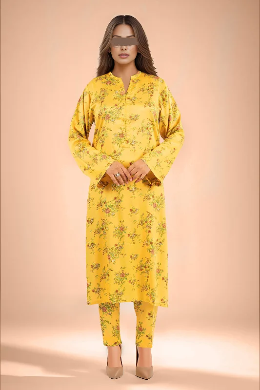 Printed Karandi Stitched 2 Piece (Shirt/Trouser)