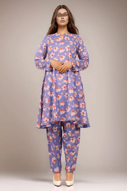 Unstitched Printed Lawn 2 Piece (Shirt/Trouser)