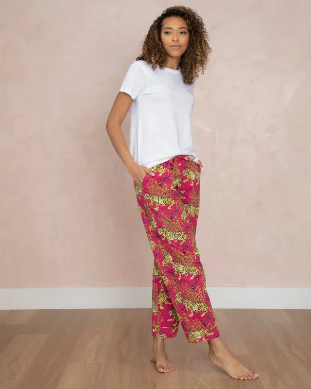 GauchosBagheera - T-Shirt and PJ Pants Bundle - Hot Pink/Cloud